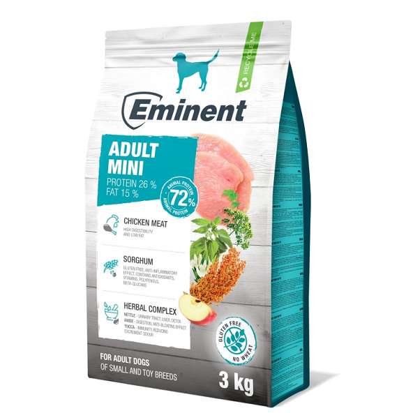 Eminent Dog Adult MINI granule pre dospelých psov malých plemien 3kg