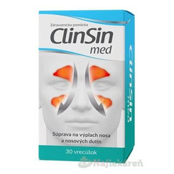 CLIN SIN med na výplach nosa 30 vrecúšok