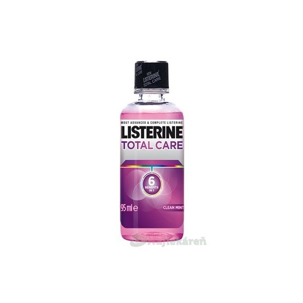 Listerine Total care ústna voda na svieži dych 95 ml