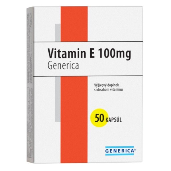 E-shop Generica Vitamín E 100mg 50cps