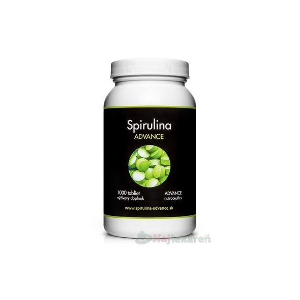 ADVANCE Spirulina BIO, 1000 ks