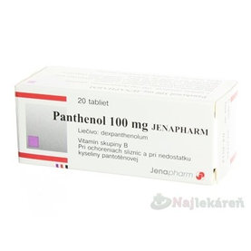 Panthenol 20x100 mg JENAPHARM