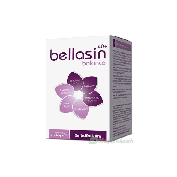 Bellasin Balance 40+ výživový doplnok, 120 tbl