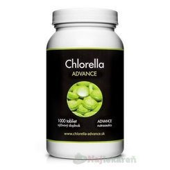 ADVANCE Chlorella BIO výživový doplnok, 1000ks