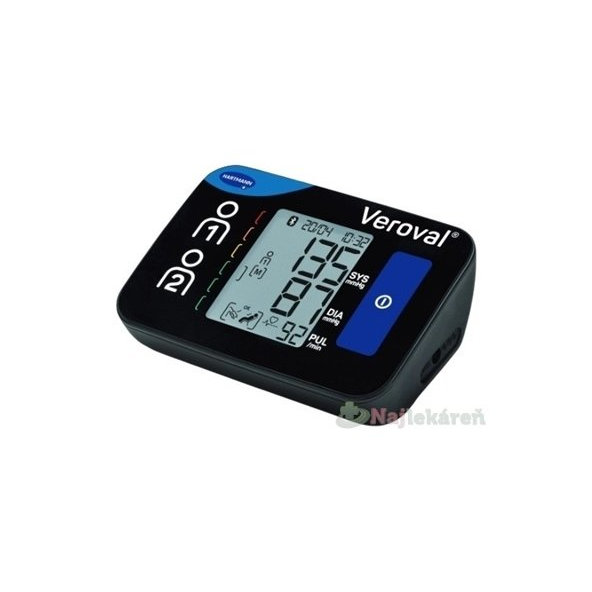 Veroval Compact + connect ramenný tlakomer BPU 26 digitálny s univerzálnou manžetou 22-42 cm