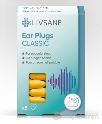 E-shop LIVSANE Chrániče sluchu Classic 8 ks
