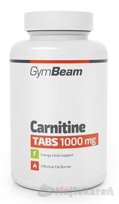 E-shop GymBeam Carnitine TABS 1000 mg 100 tabliet