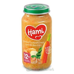 Hami príkrm Zemiaky s kuraťom, mrkvou a jemným špenátom (od ukonč. 12. mesiaca) 250 g