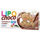 LIPOchoco Lipozomálne vitamíny C+D3+ZN+Baza čierna čokoládové medvedíky 40 ks