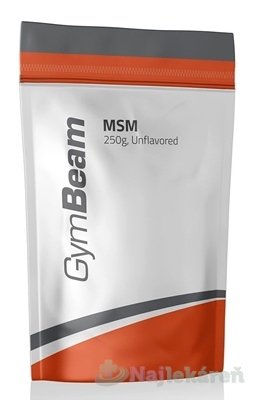 E-shop GymBeam MSM prášok, unflavoured 250 g