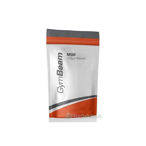 GymBeam MSM prášok, unflavoured 250 g