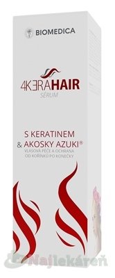 E-shop BIOMEDICA 4KERAHAIR Sérum s keratínom & Akosky Azuki 210 ml