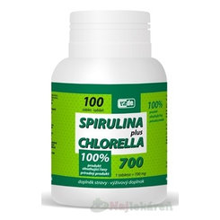 VIRDE SPIRULINA+CHLORELLA, 100 ks