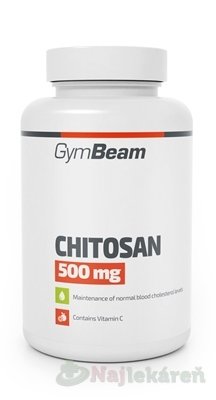 E-shop GymBeam Chitosan 500 mg 120 tabliet