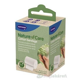 Nature Care Cotton bandage elastický obväz 6 cm x 5 m, 1 ks