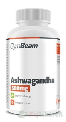 E-shop GymBeam Ashwagandha 500 mg 90 kapsúl