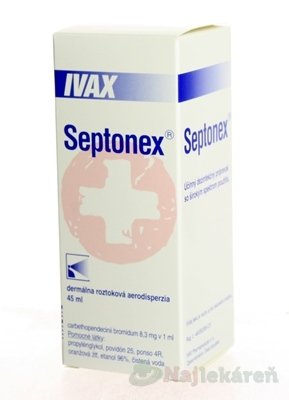 E-shop Septonex + roztoková aerodisperzia 45 ml