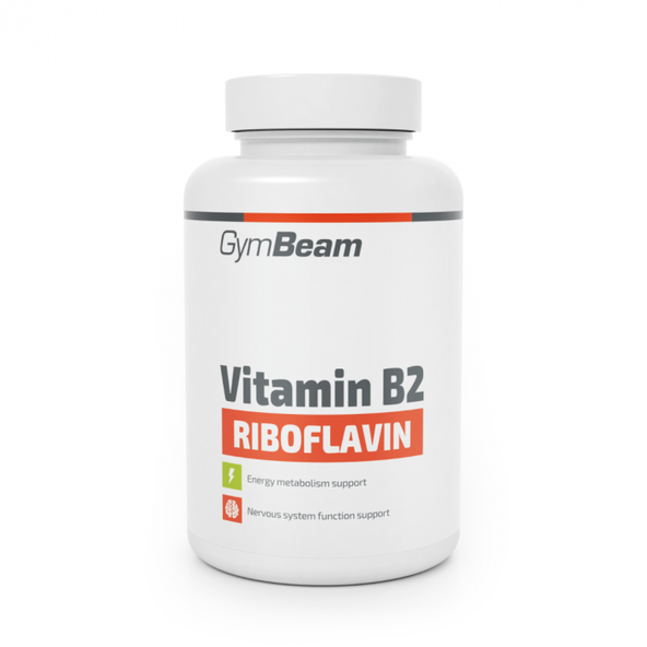 Vitamín B2 (Riboflavín) - GymBeam 90 kapsúl