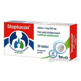 STOPTUSSIN  tablety na kašeľ 30 tbl