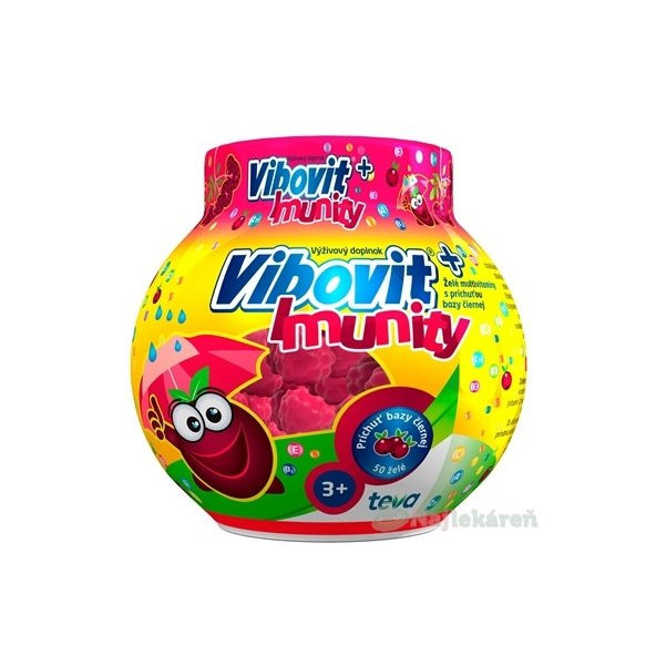 VIBOVIT + IMUNITY s príchuťou bazy 50ks