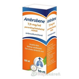 Ambrobene 7,5 mg/ml sirup 100ml