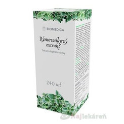 BIOMEDICA Rýmovníkový extrakt bylinný s nádchovníkom 240 ml