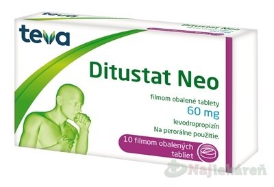 E-shop Ditustat Neo filmom obalené tablety 60 mg 10 tabliet