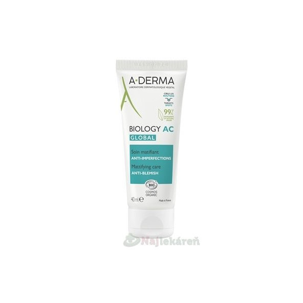 A-DERMA BIOLOGY AC GLOBAL Zmatňujúca starostlivosť 40ml