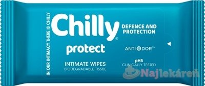 E-shop Chilly Antibacterial obrúsky 12ks