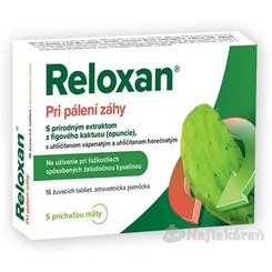 Reloxan žuvacie tablety s príchuťou mäty 16 ks