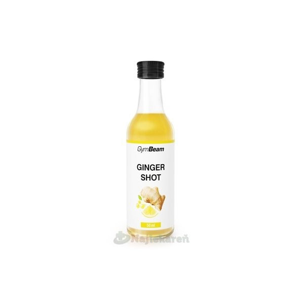 GymBeam Ginger shot zázvorový nápoj 50 ml