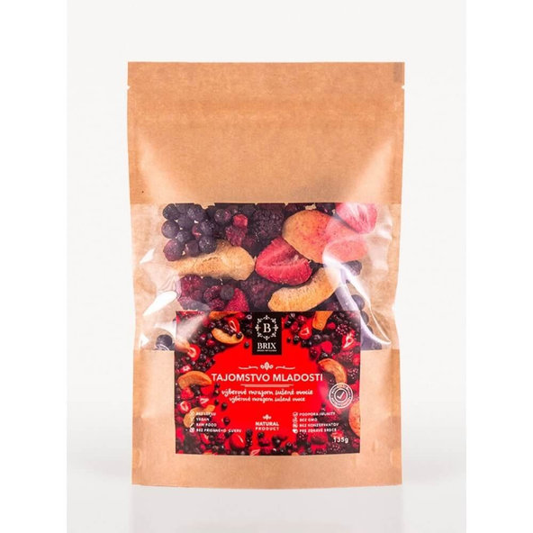 Tajomstvo mladosti – mix 5 druhov + arónia BRIX 135 g
