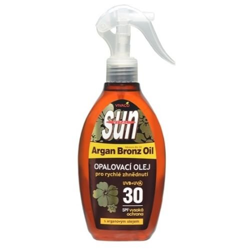 E-shop Opaľovací olej SUN Argan oil SPF 30 Vivaco 200 ml
