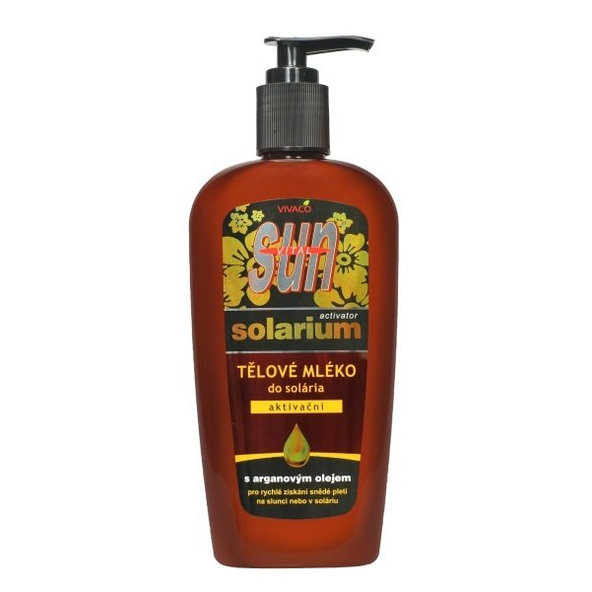 Solárne mlieko aktivačné s arganovým olejom SUN VIVACO 300 ml