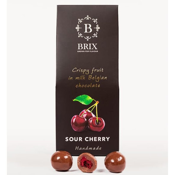Višňa v mliečnej čokoláde BRIX 80g