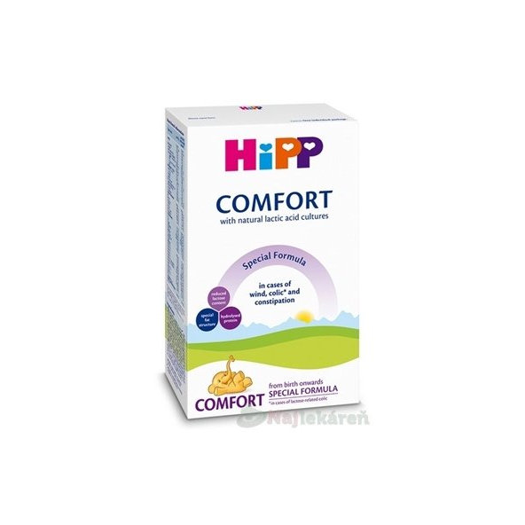 HiPP COMFORT pri nadúvaní a kolike, od narodenia, 300g