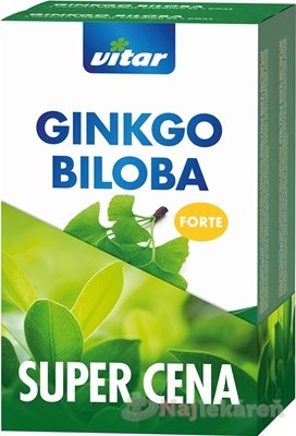 E-shop VITAR GINKGO BILOBA FORTE DUOPACK 2x60 ks