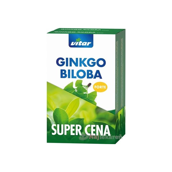 VITAR GINKGO BILOBA FORTE DUOPACK 2x60 ks