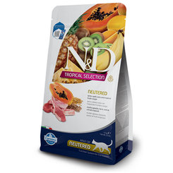 Farmina N&D cat TROPICAL SELECTION (AG) adult, neutered, lamb granule pre mačky 1,5kg