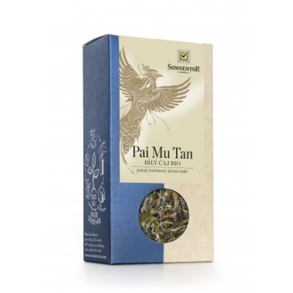 E-shop Biely čaj Pai Mu Tan sypaný čaj Sonnentor 40 g