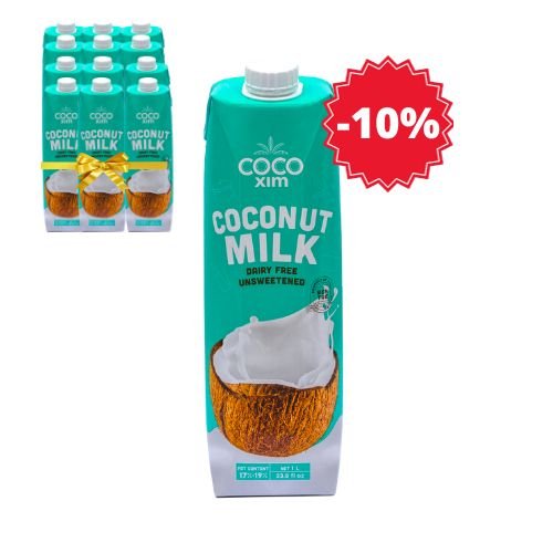 E-shop XL balenie - Kokosové mlieko na varenie bez konzervantov COCOXIM 12x1000 ml