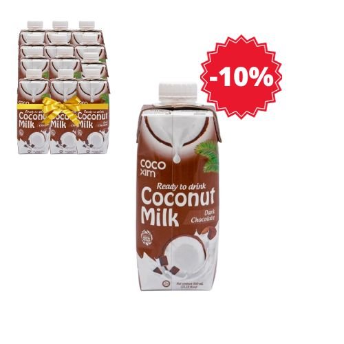 E-shop XL balenie - Kokosový nápoj čokoláda COCOXIM 12x330 ml