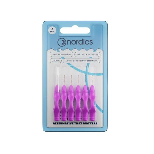 Medzizubné kefky okrúhle 0,4mm Nordics