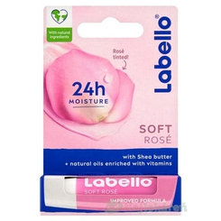 Labello SOFT ROSE tónovací balzam na pery (inov. 2023) 4,8 g