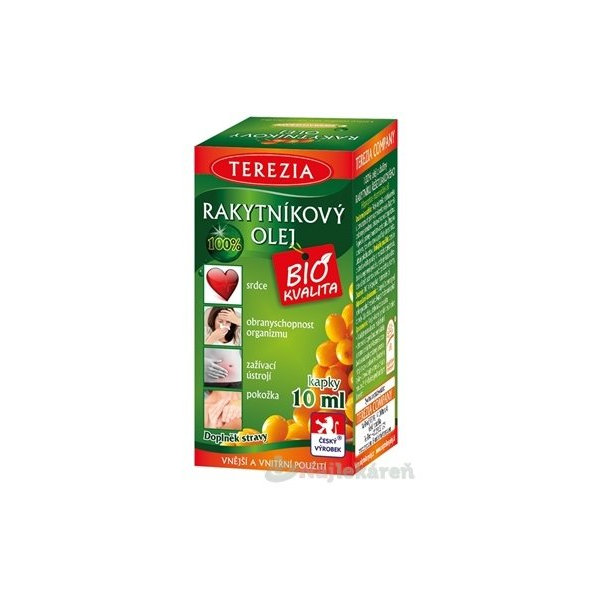 TEREZIA RAKYTNÍKOVÝ OLEJ - 100% v kvapkách