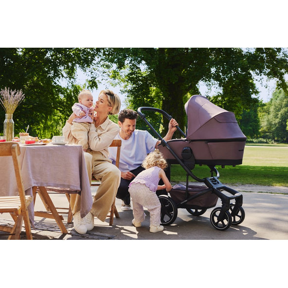 EASYWALKER Set XXL kočík kombinovaný Harvey⁵ Premium Granite Purple s príslušenstvom
