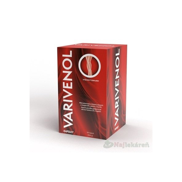 VARIVENOL pri problémoch so žilami 120 kapsúl