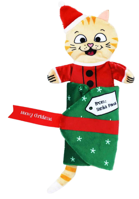E-shop Kong Cat Holiday Pull-A-Partz Present s catnipoom hračka pre mačky