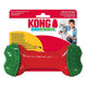 Kong Dog Holiday Holiday CoreStrength hračka kosť pre psy, zeleno-červená veľ. S/M