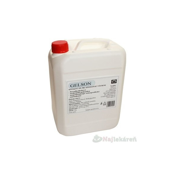 GELSON sonografický gél bandaska 5kg
